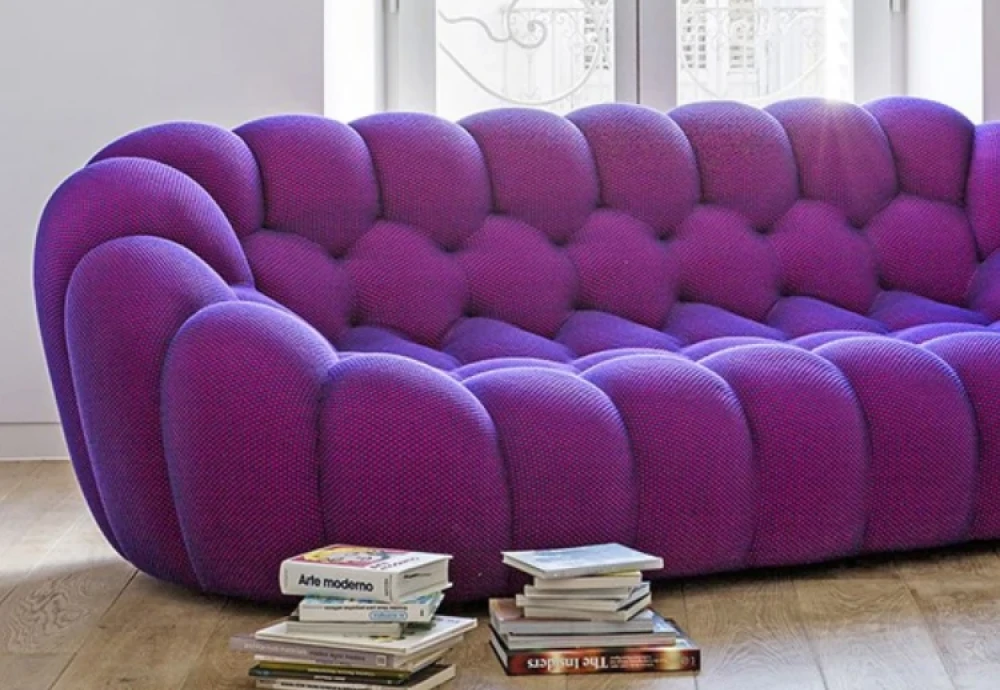 bubble curved sofa